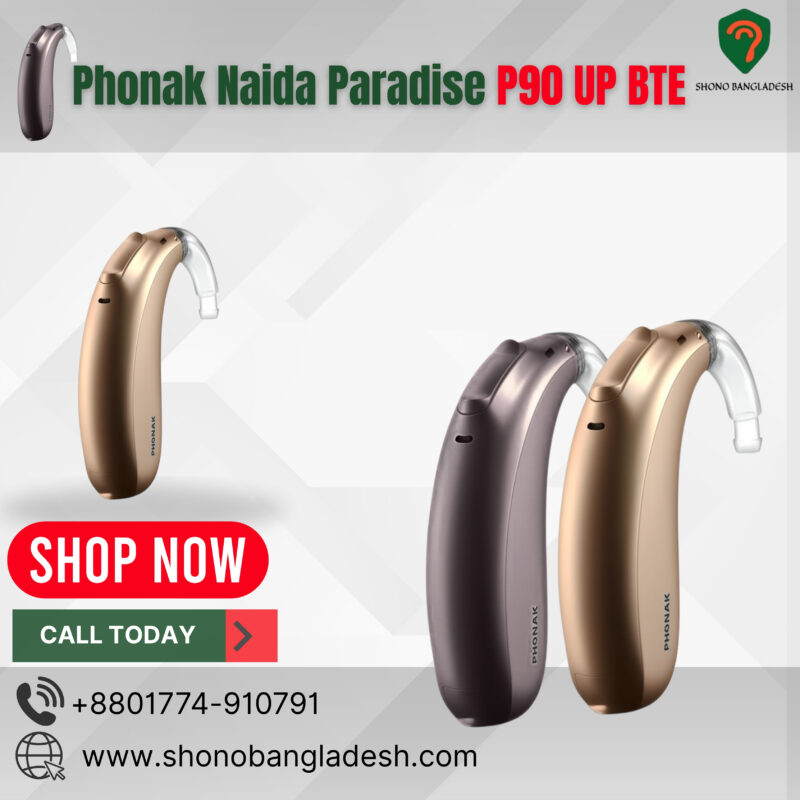 Phonak Naída Paradise P90 UP BTE Bangladesh