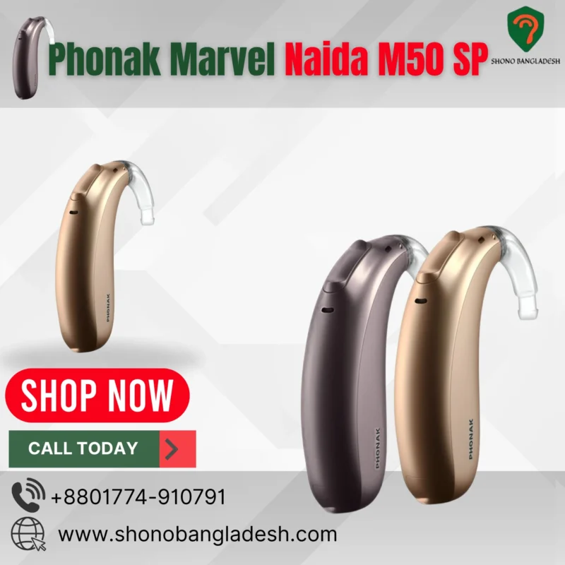 Phonak Naรญda Marvel M50 SP hearing aid in Bangladesh