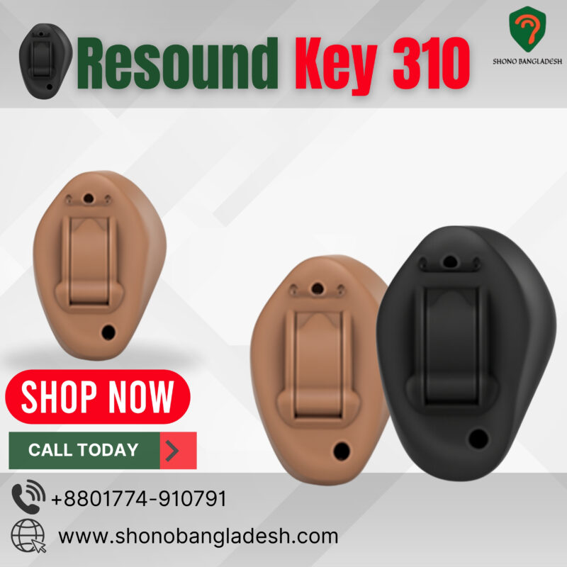ReSound Key 310 RIC hearing aid in Bangladesh