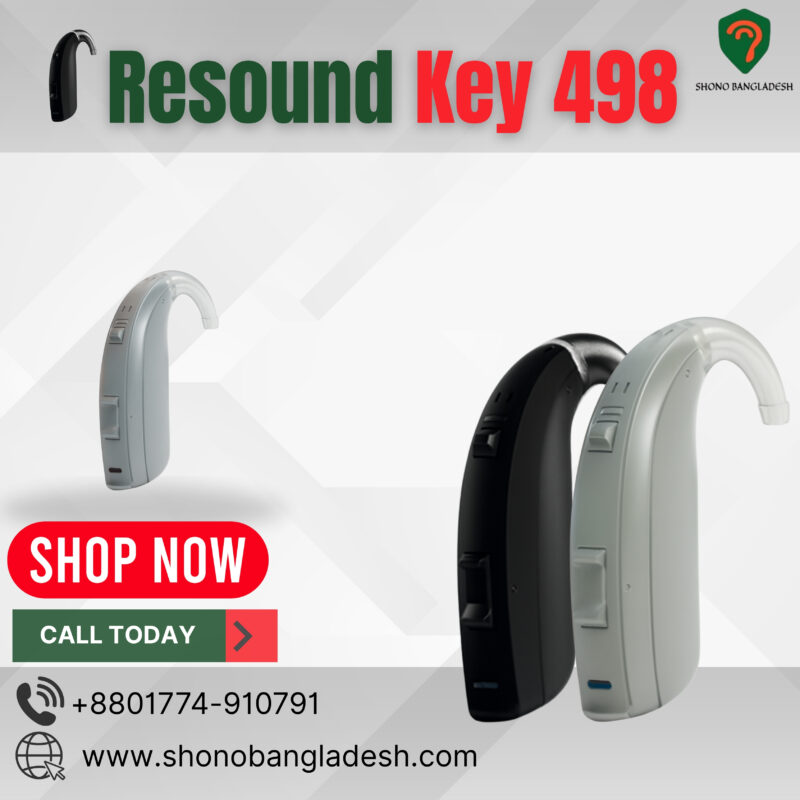 ReSound Key 498 DW SP BTE hearing aid