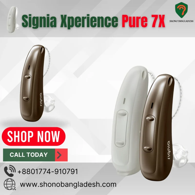 Signia Xperience Pure 7X hearing aid Bangladesh