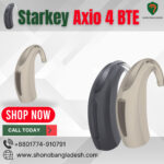 Starkey Axio 4 BTE hearing aid for mild to severe hearing loss in Bangladesh
