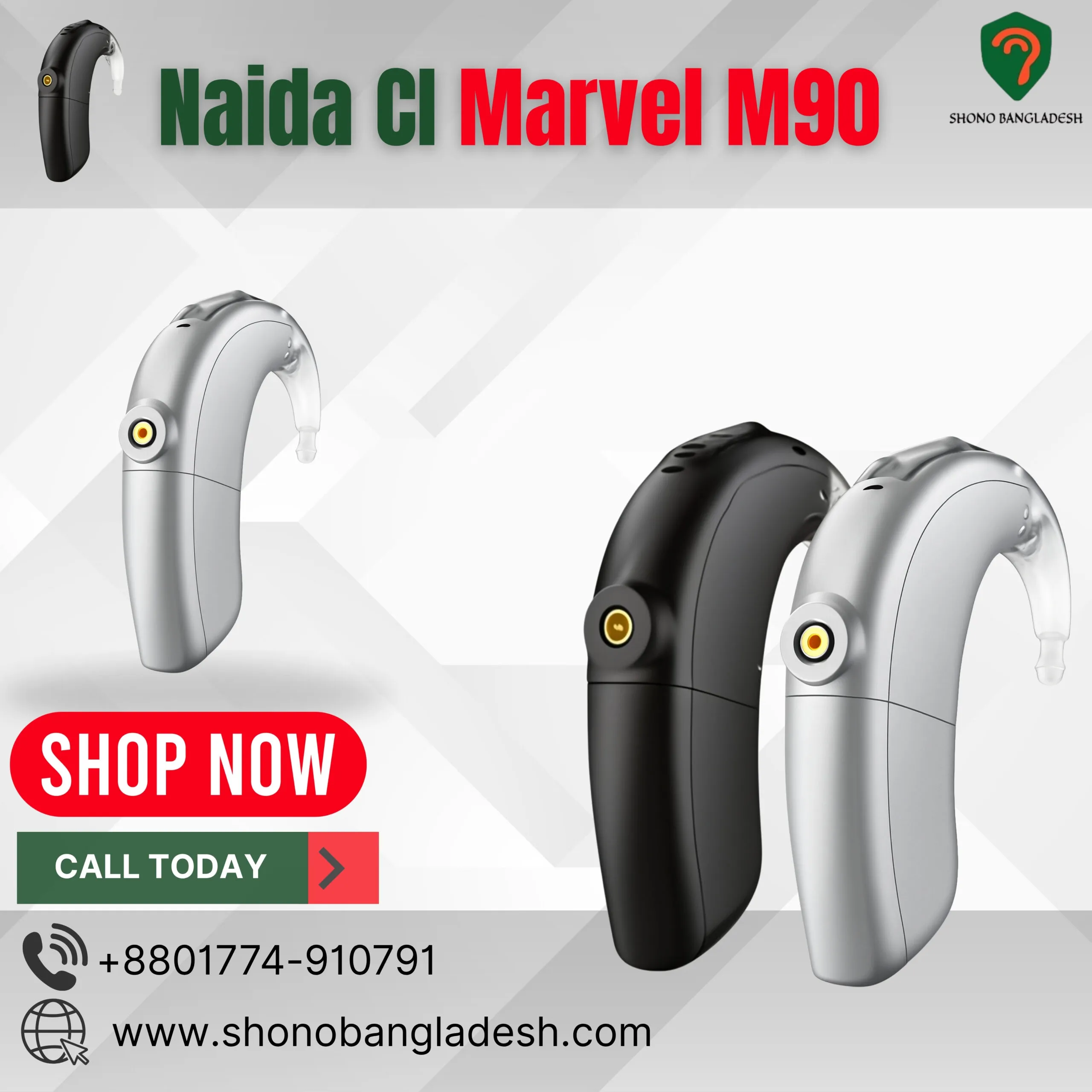 Naida CI Marvel M90 1 Naida CI Marvel M90 in Bangladesh