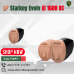 Starkey Evolv AI 1600 IIC hearing aid in Bangladesh