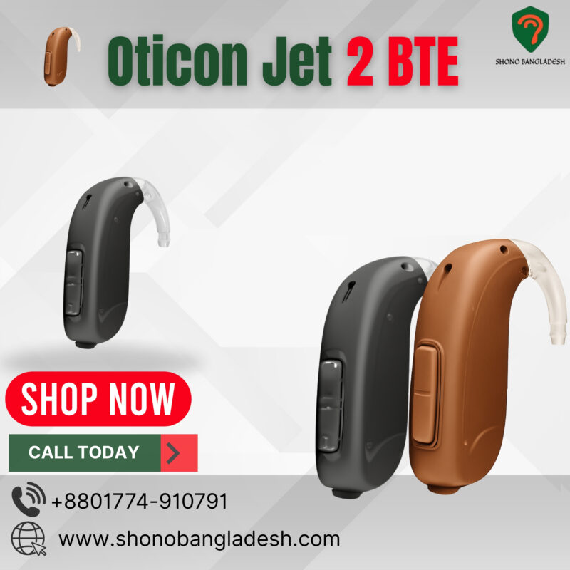 Oticon Jet 2 BTE hearing aid in Bangladesh