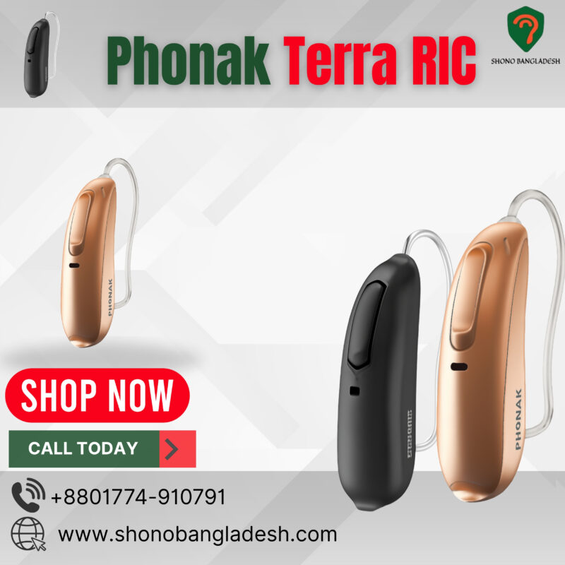 Phonak Terra RIC hearing aid model available in Bangladesh