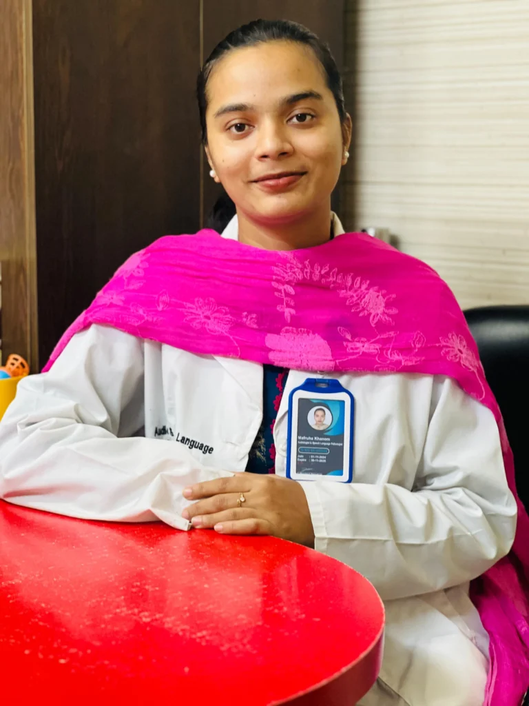 Speech Therapiest Mafruha Khanom​