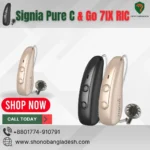 Signia Pure C & Go 7IX Ric rechargeable hearing aid
